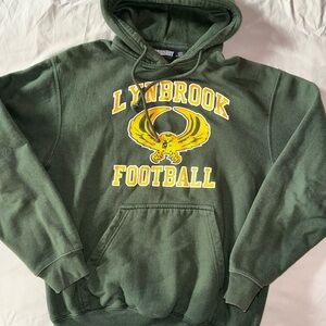 Lynbrook Football Green Hoodie